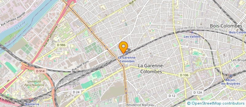 localisation de l'entreprise MONSIEUR RIDHA GHERRI  COLOMBES