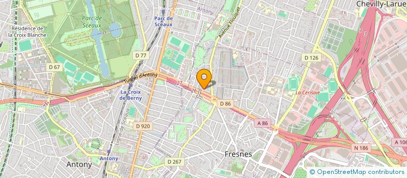 localisation de l'entreprise MONSIEUR RIDHA GOUJA à FRESNES