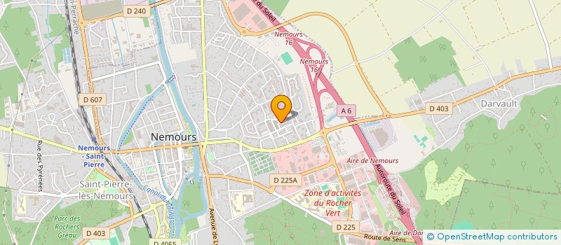 localisation de l'entreprise MONSIEUR RIDHA HATTAB  NEMOURS