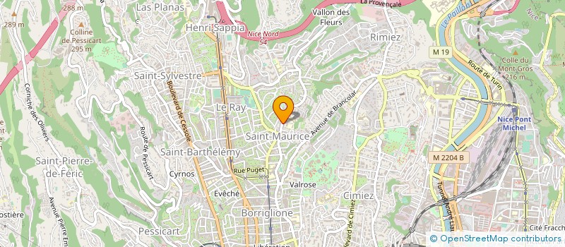 localisation de l'entreprise MONSIEUR RIDHA MARSAOUI à NICE