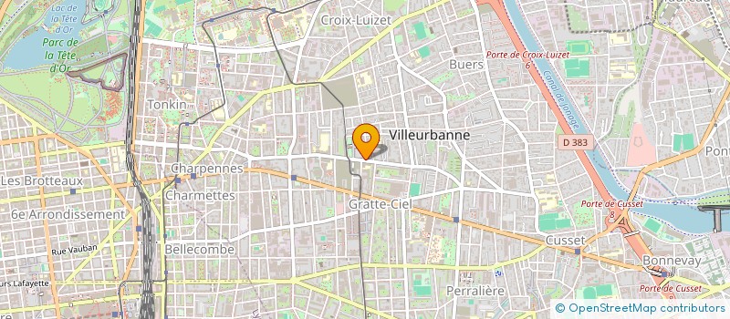 localisation de l'entreprise MONSIEUR RIDHA NAIMI  VILLEURBANNE