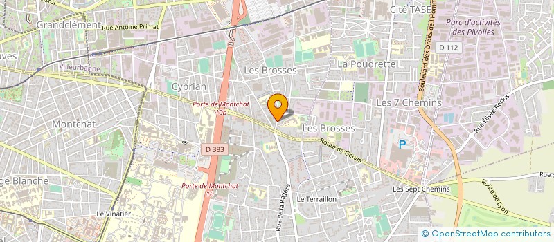 localisation de l'entreprise MONSIEUR RIDHA OUADERNI à VILLEURBANNE