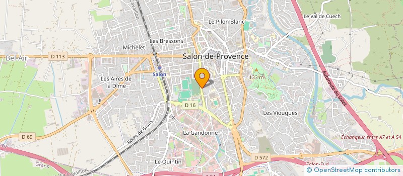 localisation de l'entreprise MONSIEUR RIDHA SOUSSI à SALON-DE-PROVENCE