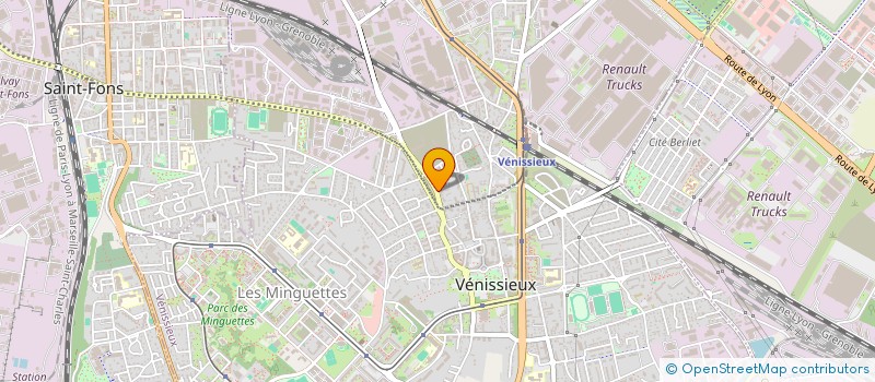 localisation de l'entreprise MONSIEUR RIDHA TALMOUDI  VENISSIEUX