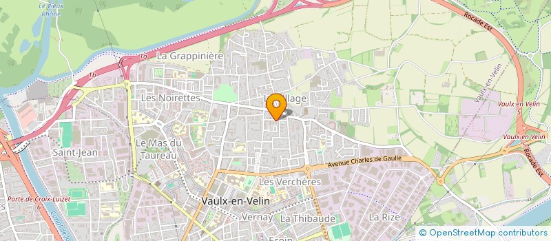 localisation de l'entreprise MONSIEUR RIDHA ZAAG à VAULX-EN-VELIN