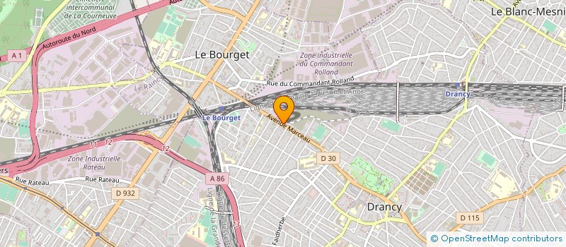 localisation de l'entreprise MONSIEUR RIDHA ZARROUK à NOISY-LE-SEC