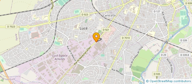 localisation de l'entreprise MONSIEUR RIDHA ZEROUAL à LUCE