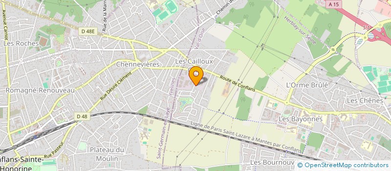 localisation de l'entreprise MONSIEUR RIDHWAN HECKBARALLY  HERBLAY-SUR-SEINE