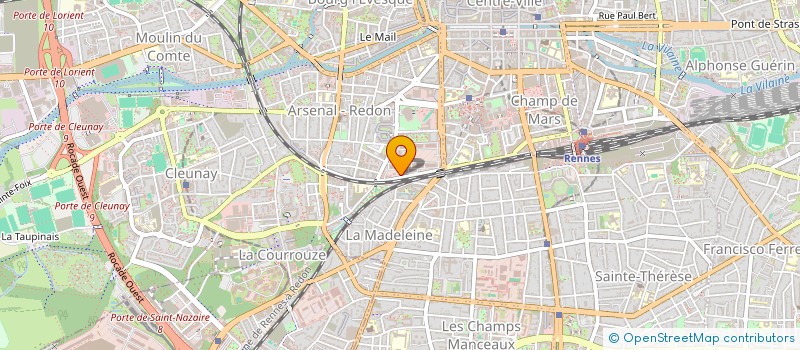 localisation de l'entreprise MONSIEUR RIDJALI SAID  RENNES