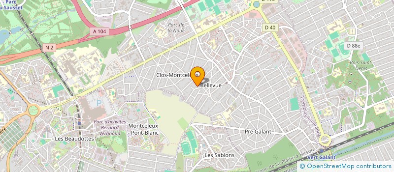 localisation de l'entreprise MONSIEUR RIDOLPH CERAQUEUSE à VILLEPINTE