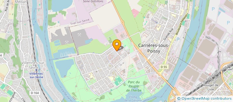 localisation de l'entreprise MONSIEUR RIDOUAN BENHIRI  CARRIERES-SOUS-POISSY