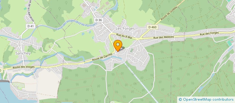 localisation de l'entreprise MONSIEUR RIDOUANE EL AMMALI  LES FORGES