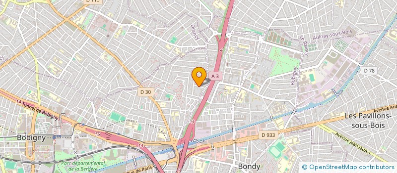 localisation de l'entreprise MONSIEUR RIDOUANE KACIMI  BOBIGNY