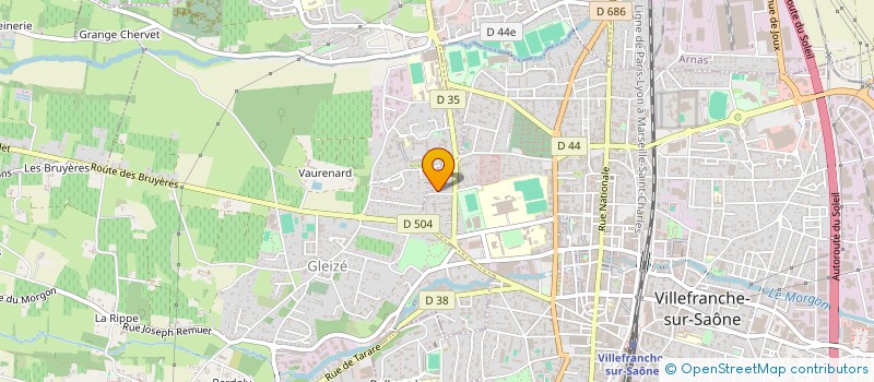 localisation de l'entreprise MONSIEUR RIDOUANE SEKOUR  SAINT-FONS