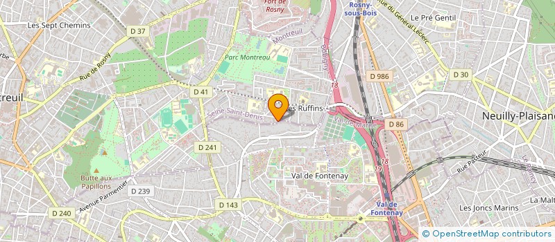 localisation de l'entreprise MONSIEUR RIDVAN ARIF à MONTREUIL
