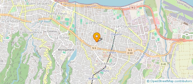 localisation de l'entreprise MONSIEUR RIDWAN CADET  SAINT-DENIS