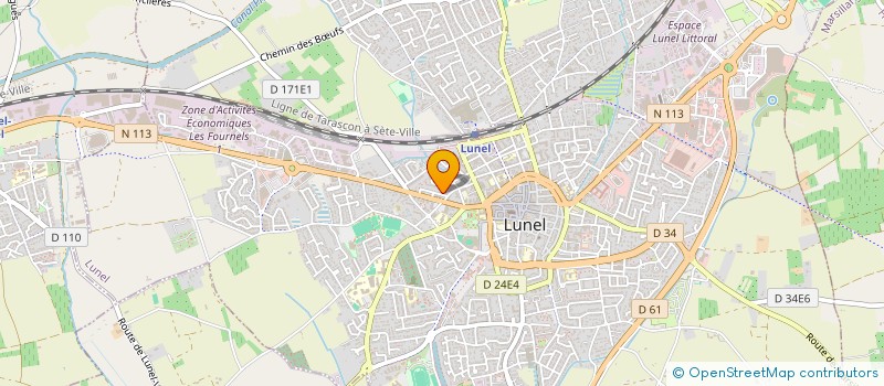 localisation de l'entreprise MONSIEUR RIDWAN HABIBZAI  LUNEL