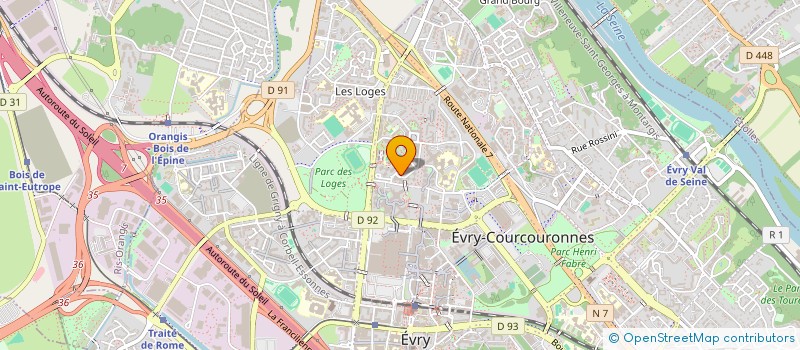 localisation de l'entreprise MONSIEUR RIDY OLELA LUSALA à EVRY-COURCOURONNES