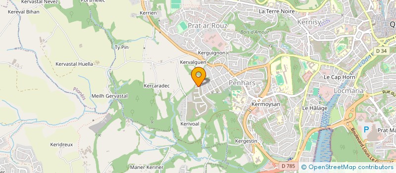 localisation de l'entreprise MONSIEUR RIFAT BEKAR à QUIMPER