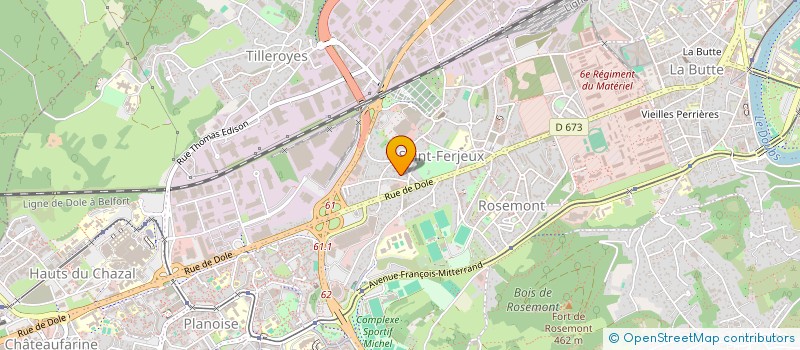 localisation de l'entreprise MONSIEUR RIFAYN KAMBI MAHAMOUD à BESANCON