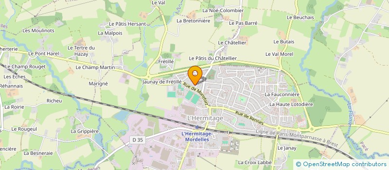 localisation de l'entreprise MONSIEUR RIFFI MANDANDA à L'HERMITAGE