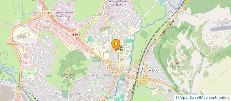 localisation de l'entreprise MONSIEUR RIGERT BALISHA  VESOUL