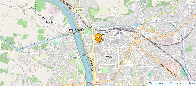 localisation de l'entreprise MONSIEUR RIGO DE BORTOLI à AGEN