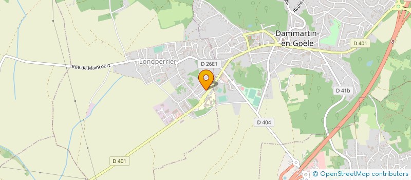 localisation de l'entreprise MONSIEUR RIGOBERT JEAN  LONGPERRIER