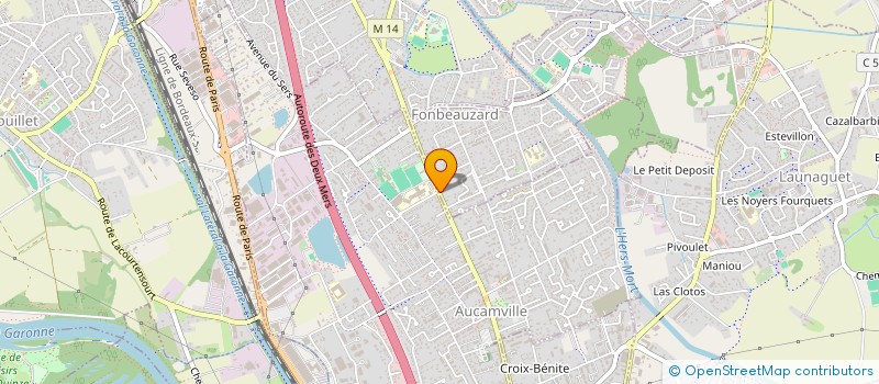 localisation de l'entreprise MONSIEUR RIHAB BARHOUMI  FONBEAUZARD