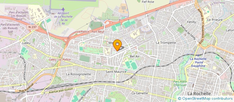 localisation de l'entreprise MONSIEUR RIHAN ABDRABBOU  LA ROCHELLE