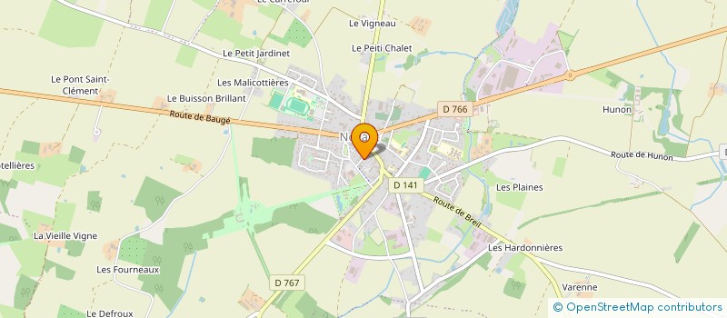 localisation de l'entreprise MONSIEUR RIHARDS LIZAKS  NOYANT-VILLAGES