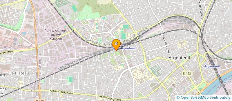 localisation de l'entreprise MONSIEUR RIJEEVAN URUTHIRALINGAM  ARGENTEUIL