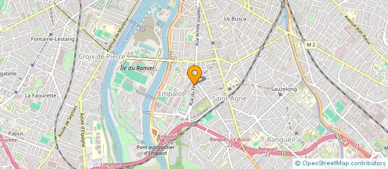 localisation de l'entreprise MONSIEUR RIJU MIA  TOULOUSE