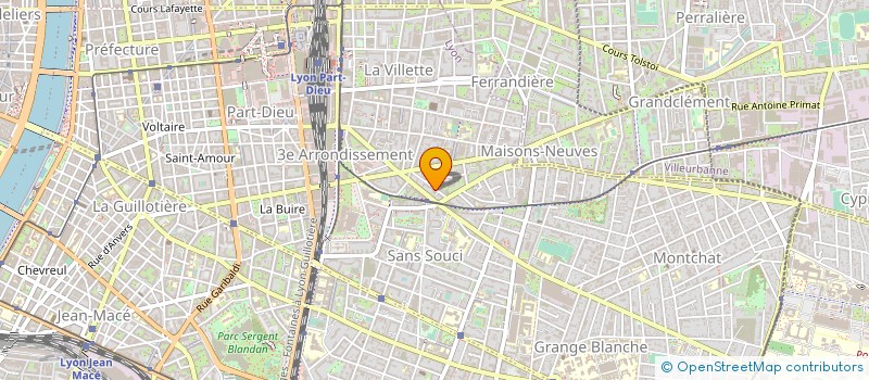 localisation de l'entreprise MONSIEUR RIK DE BOER  LYON 3EME