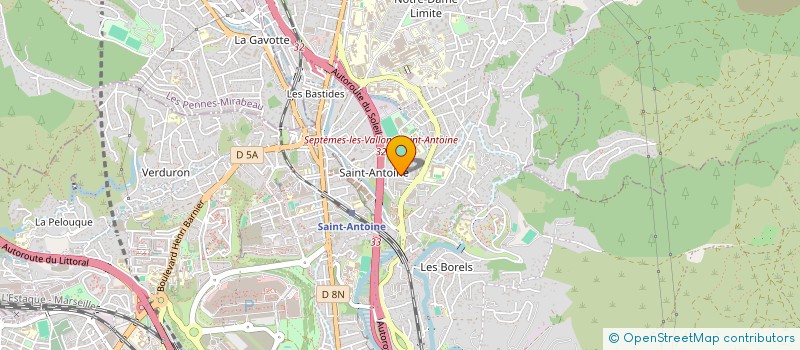 localisation de l'entreprise MONSIEUR RIKARDO QEVANI à MARSEILLE 15EME