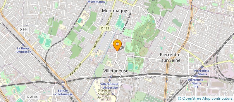 localisation de l'entreprise MONSIEUR RILESS TISGOUINE à VILLETANEUSE