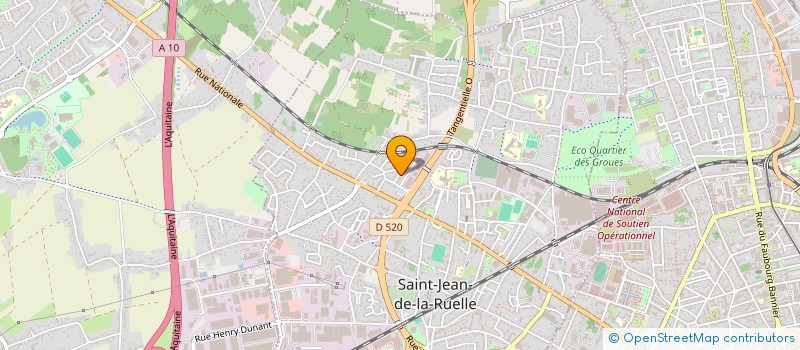 localisation de l'entreprise MONSIEUR RINALDO DE FREITAS MARQUES à SAINT-JEAN-DE-LA-RUELLE