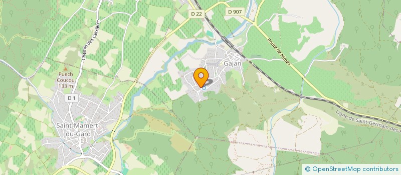 localisation de l'entreprise MONSIEUR RINAT AITOV à GAJAN