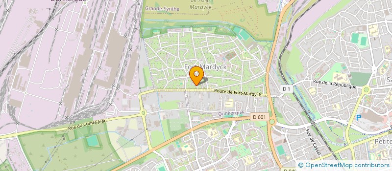 localisation de l'entreprise MONSIEUR RINATH YARIEV à DUNKERQUE