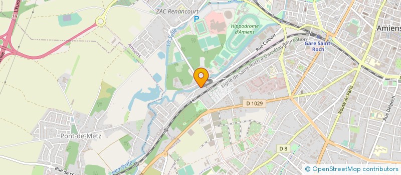 localisation de l'entreprise MONSIEUR RINE LOPES  AMIENS
