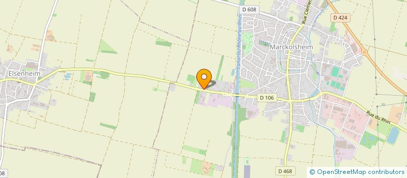 localisation de l'entreprise MONSIEUR RINGO BOTTIN  MARCKOLSHEIM