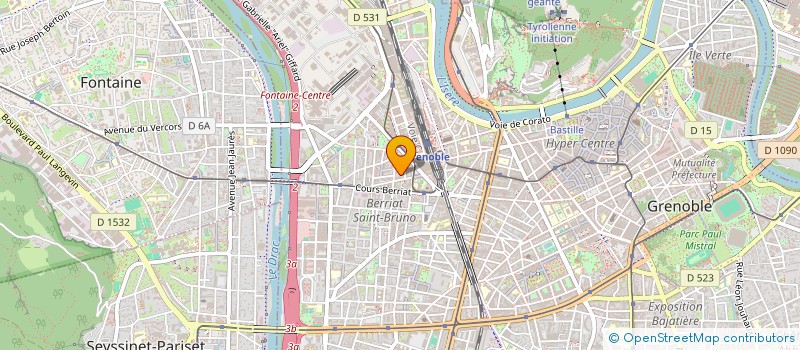 localisation de l'entreprise MONSIEUR RINO GNESOTTO à GRENOBLE