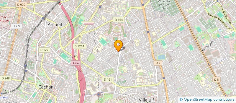 localisation de l'entreprise MONSIEUR RINO SEKHAR RAJASEKHARAN  VILLEJUIF