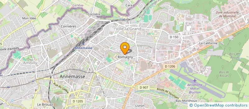 localisation de l'entreprise MONSIEUR RINOR BAFTIU  ANNEMASSE