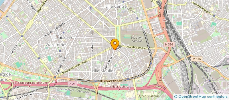 localisation de l'entreprise MONSIEUR RIQUIER WILLOQUET à LILLE