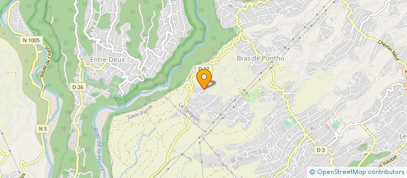 localisation de l'entreprise MONSIEUR RITAL TECHER  LE TAMPON