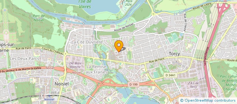 localisation de l'entreprise MONSIEUR RITCHTON RUPERT  TORCY