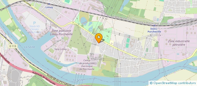 localisation de l'entreprise MONSIEUR RITCHY BUMBU  PORCHEVILLE