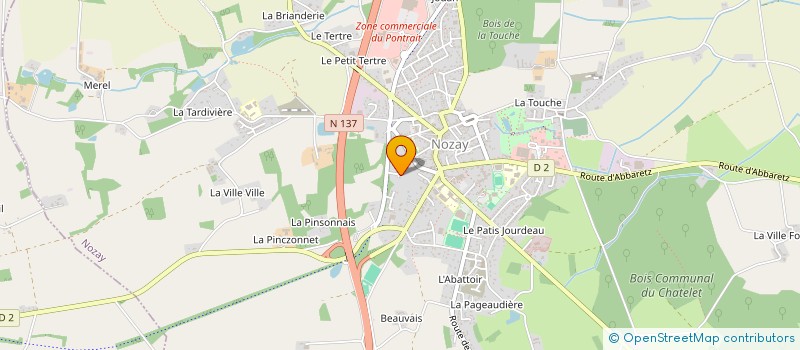 localisation de l'entreprise MONSIEUR RITCHY LERAY  NOZAY