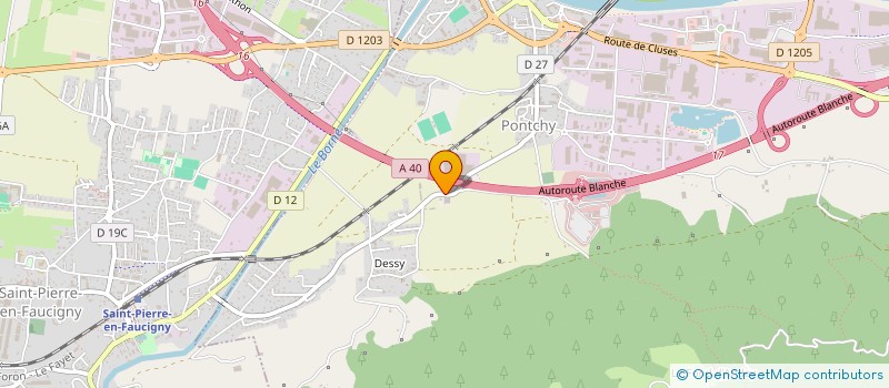 localisation de l'entreprise MONSIEUR RITCHY ROBADEY  POISY